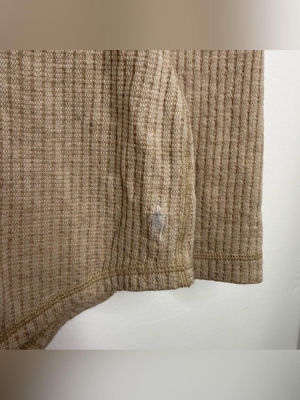 SMARTWOOL Women’s Tan Thermal Merino Rib Crew Top - Picture 3 of 6